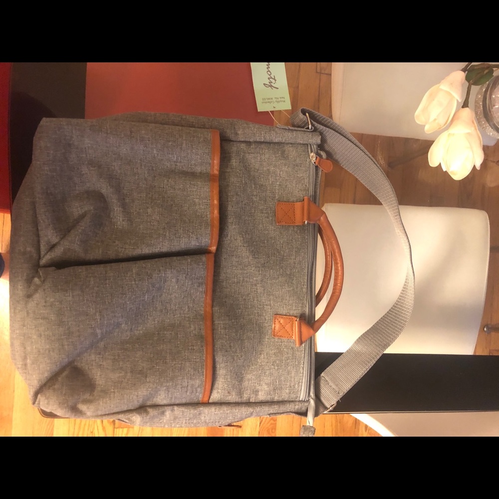 Motif breast pump tote bag